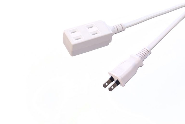 Standard 2 pin Laptop Plug Extension Cable Extention Cord